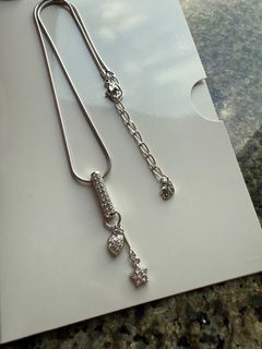 Swarovski 銀色閃石吊墜項鍊64212407218306110