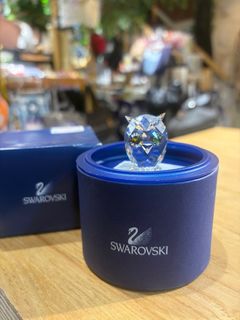 Swarovski 水晶擺設 貓頭鷹 有盒64209179821826110