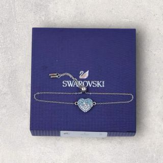 Swarovski Hyperbola 心形藍色手鏈64219291993217110