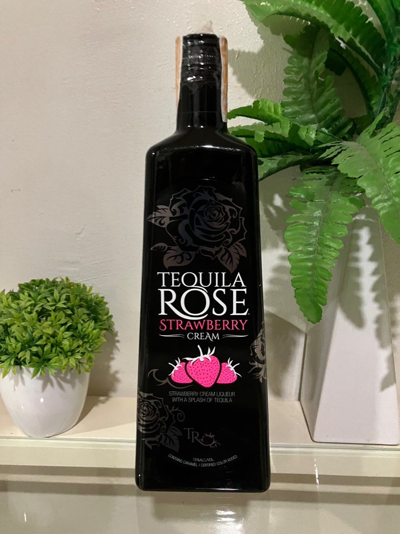Tequila Rose Strawberry Cream 750ml (Category: Beverages) located in Quezon City. Submitted by kurosu09 (Listing ID 1399211508, Image 1). Description: - Tequila Rose Strawberry Cream Liqueur - 750ml bottle - 15% Alcohol Content - Best served as a chilled shot - Refrigerate after opening - Consume within 6 months - Bottled by Tequila Rose Distilling Co., Weston, MO - Payment via bank transfer, GCash, Maya - Unfortunately don’t accept trades - Deli