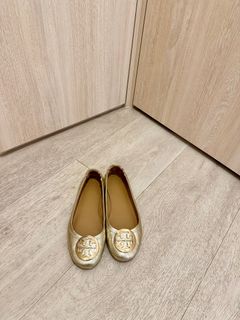 Tory Burch 金色平底鞋64209638324483110