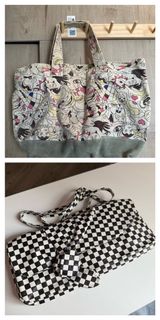 Tsumori Chisato Bag Large Bag / Handbag / Diaper Bag / Crossbody Bag / Clutch / Handheld Purse / Cartoon Pattern / Shoulder Bag64216185353217110