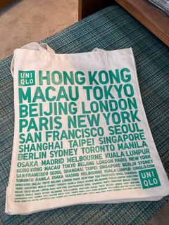 Uniqlo香港20週年限定版 tote bag64210509707649110