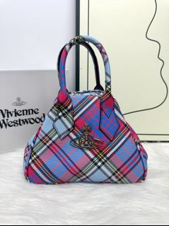 💎誠信賣家💎Vivienne westwood西太后彩色格紋保齡球包64212406939138110