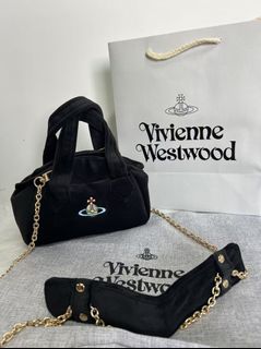 💎誠信賣家💎Vivienne  westwood 迷你黑色絲絨保齡球64219887165826110