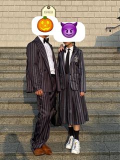 Wednesday Addams Costume Halloween 星期三 亞當斯64229143376130110