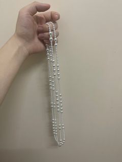 白色珍珠項鍊（人造珍珠）64208117002370110