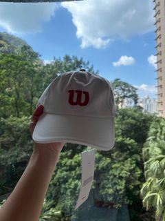 [Wilson] Brand new White Tennis Cap 🎾 with tag64210707568129110