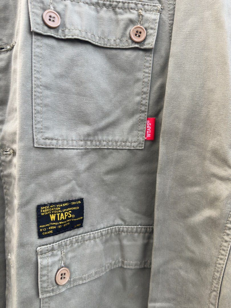 WTAPS (Category: Tshirts & Polo Shirts) located in Kuala Terengganu. Submitted by store_baru (Listing ID 1399167661, Image 3). Description: Pit 19 Length 26 Condt 10/10.
