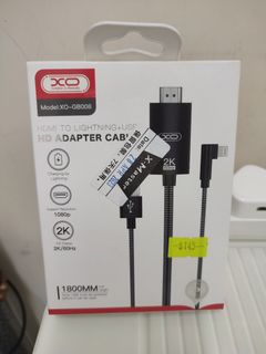 全新XO HDMI to Lightning USB HD 轉接線64207654461058110