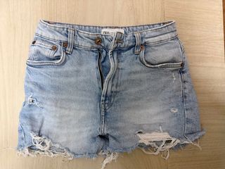 Zara 短牛仔褲64210708088834110