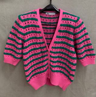 Zara Crochet Coat / Knitwear 針織上衣外套64211549897346110