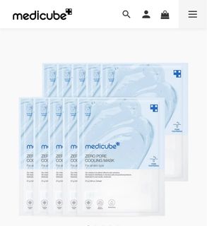 [極速收毛孔❄️] 全新行貨Medicube ZERO毛孔淨化冰感面膜Zero Pore Cooling Mask64218659022594110
