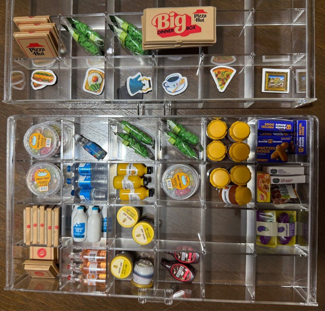 Zuru Mini Brands Fill the Fridge (Category: Refrigerators and Freezers) located in Talavera. Submitted by janenuary28 (Listing ID 1394321775, Image 1). Description: Zuru Mini Brands Fill the Fridge Selling all my dupes Iconic - 250 Luxury -150 Ultra Rare - 130 Rare - 90 Common - 70 Magnets - 50 MODE OF PAYMENT: BPI or GCASH +shipping fee Courier: jnt or LBC.