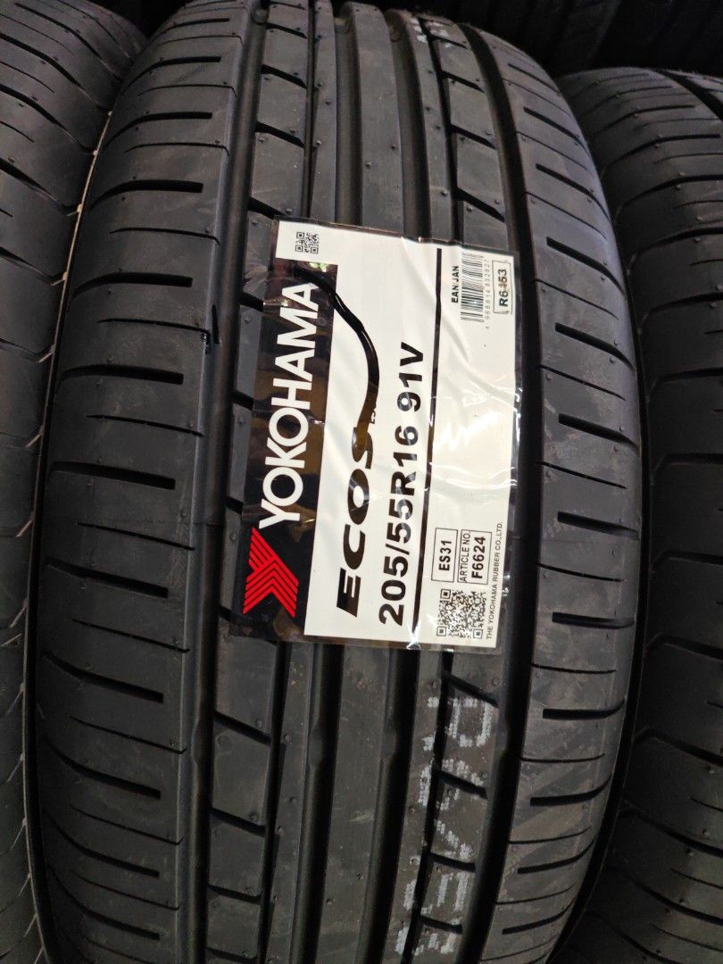 送料無料 205/55R16 91V（YOKOHAMA）ECOS ES31 4本 A.51