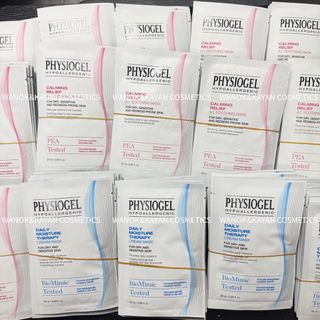 $160/10片💝5500+好評包順豐‼️ PHYSIOGEL 霏絲佳 抗敏紓緩面膜 舒緩修紅安膚柔潤面膜 / 全天候水分修復保濕面膜  27ml  / DAILY MOISTURE THERAPY CREAM MASK / CALMING RELIEF A.I. SOOTHING MASK 77788864188768244483110