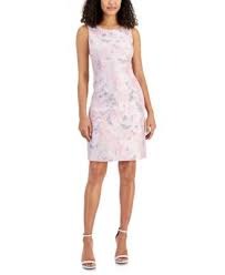 粉色碎花無袖連衣裙64220096833539110