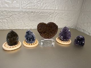 特價!水晶龍蛋 心形水晶 軟糖 紫水晶 水晶擺設 迷你可愛  Crystal64212822143490110