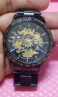 新淨 IK COLOURING 透視 自動機械 三針 手錶 (see settlemwnt locatoon frist)64215941565955110