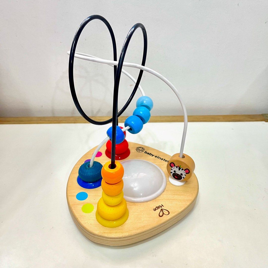 Baby Einstein x Hape Colour Mixer Bead Maze (Category: Educational & Learning Toys) located in Baguio. Submitted by apihours (Listing ID 1395961881, Image 1). Description: Working. With lights and sounds. Batteries included. .
