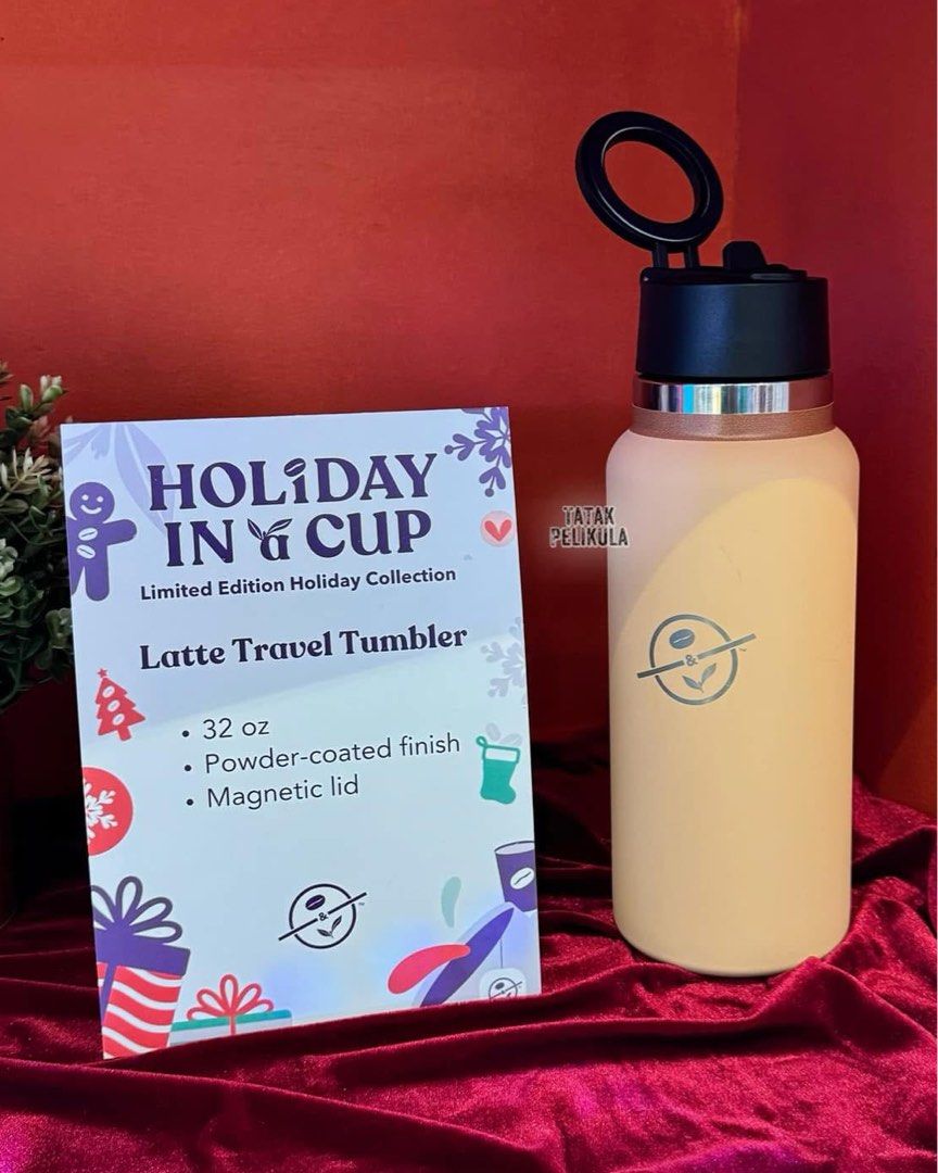 CBTL holiday tumblers (Category: Water Bottles & Tumblers) located in Manila. Submitted by tjselarom (Listing ID 1396080377, Image 3). Description: All brand new with box, never used SOLD ❌ Moonwalk Dark Blue - 900 AVAILABLE ✅ Stoked Light Blue - 900 Latte - 1000 Can send actual photos via dm 📍Binondo Manila.