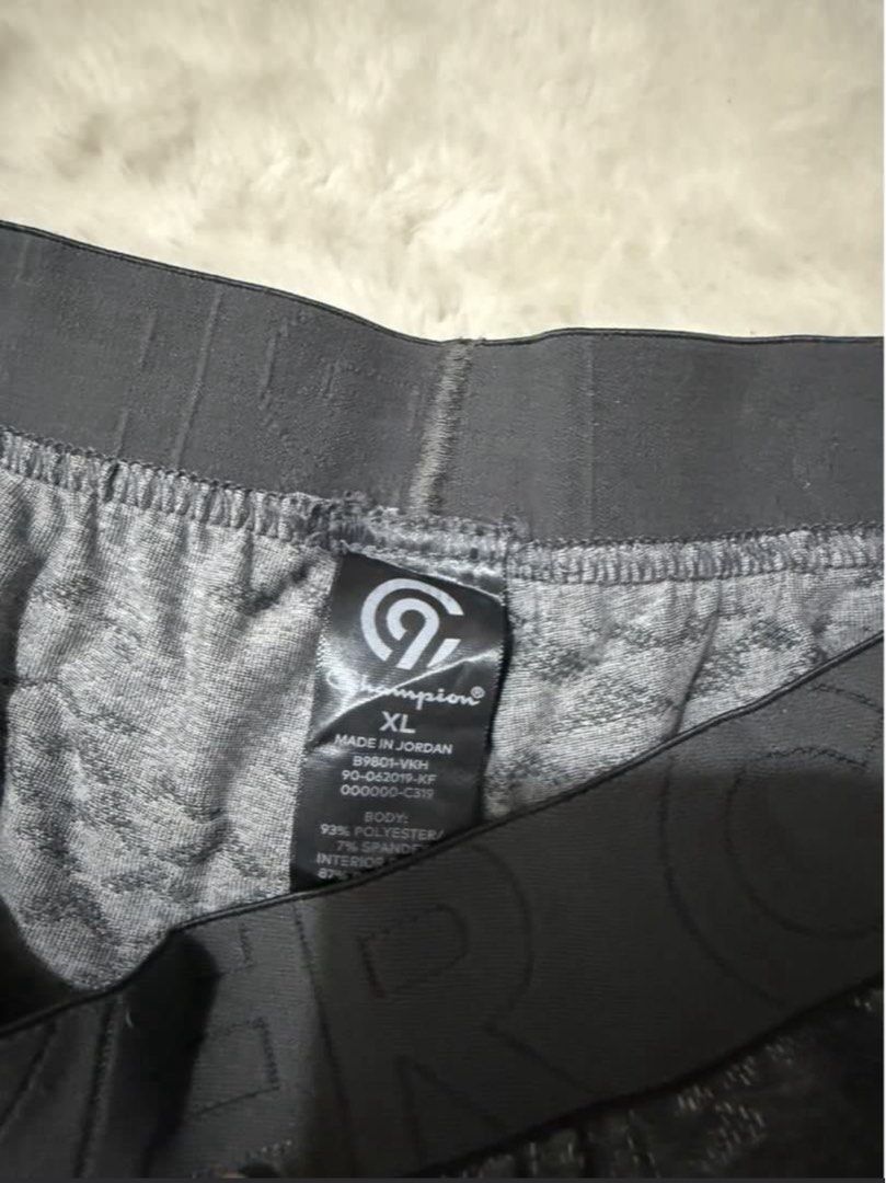 Champion PowerCore Compression Pants - XL (Category: Activewear) located in Manila. Submitted by meisu_mnl (Listing ID 1396030146, Image 3). Description: 🏋️‍♂️ Champion PowerCore Compression Pants XL – Like New Description: 🔥 Stay comfortable during workouts or casual wear with these authentic Champion PowerCore compression pants. ✔️ Size: XL ✔️ Waist: 26–40” (stretchable) ✔️ Length: 38” ✔️ Material: 93% Polyester, 7% Spandex – breathable & fle