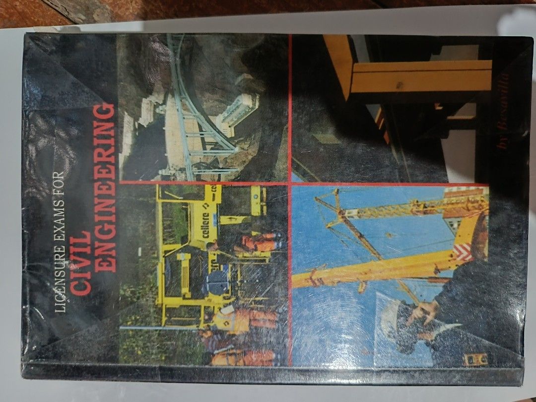 Civil Engineering Board Exam Reviewer Books (Category: Textbooks) located in Manila. Submitted by jptwenty (Listing ID 1396090341, Image 2). Description: - Civil Engineering Board Exam Reviewer books - Includes titles like: Design and Construction, Surveying, Structural Analysis, and Mega Review Books (Geotech, STEEL, Hydraulics) - Perfect for Civil Engineering board exam preparation. - Various editions and authors available. - Please inquire for