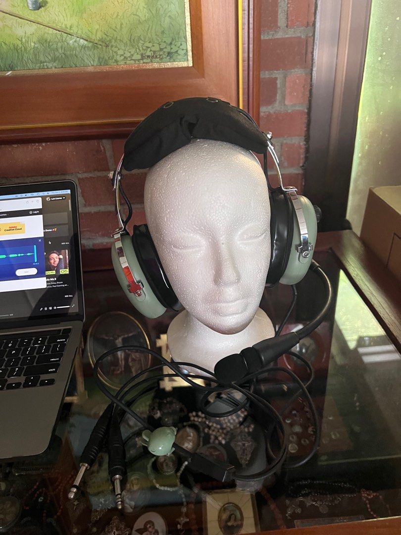 David Clark Aviation Headset (Category: Headphones & Headsets) located in Quezon City. Submitted by igi_88 (Listing ID 1395933366, Image 3). Description: David clark h10-13.4 new logo Dual plug for ga aircraft(c150, c152, c172 etc.) Slightly used W 2 weeks personal warranty Free ear seal cover 09178885847 Qc commonwealth meetups Can also do shipping.