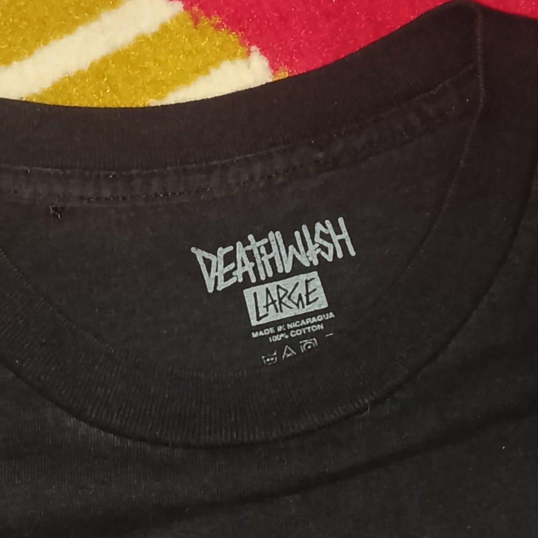 Deathwish Skateboard Kaos T Shirt Brand Streetwear Clothing
