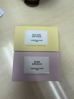 Dior Balade Sauvage & Rose Ispahan 香皂64215243081859110