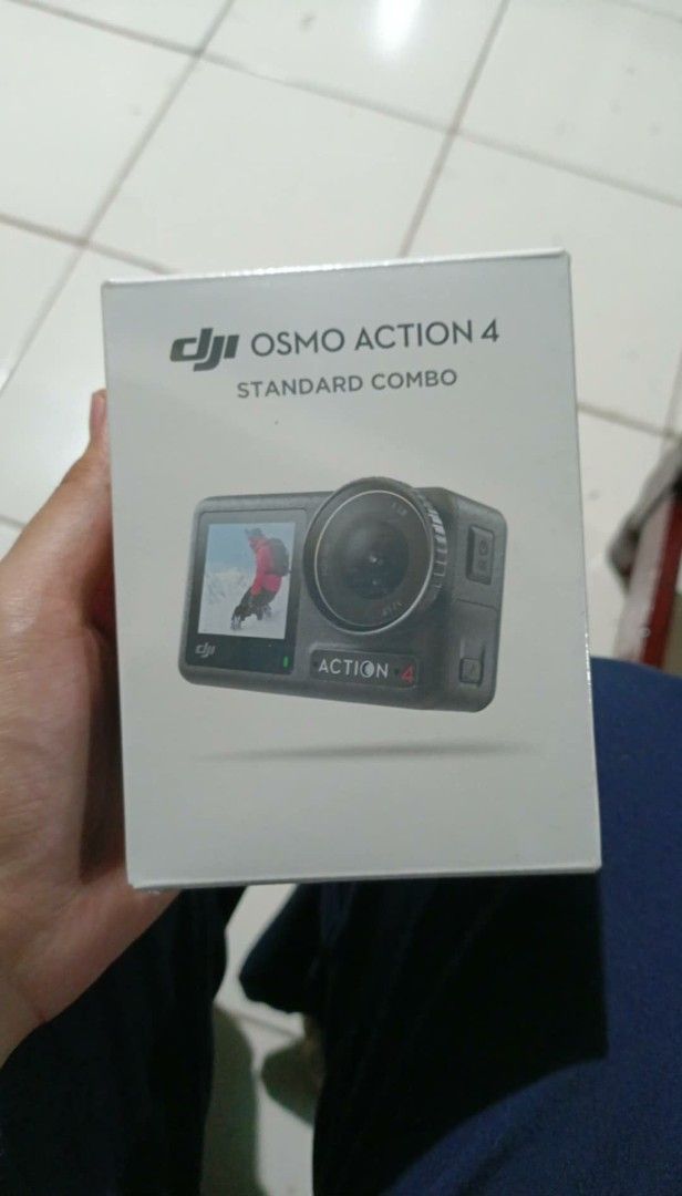 DJI Osmo Action 4 Standard Combo (Category: Cameras) located in Bulacan. Submitted by fhthgadgetsshop (Listing ID 1396086631, Image 1). Description: DJI OSMO ACTION 4 CAMERA ✨ STANDARD BUNDLE W/ LEXAR 64GB SD CARD PRICE: PHP 14,999 ONLY! ✅ QUICK SPECS: ✨1/1.3" CMOS Sensor, Wide 155° FOV ✨Front & Back Color Touchscreen Displays ✨Up to UHD 4K120, 2.7K120, 1080p240 ✨Fast Charge Technology, Voice Control ✨RockSteady 3.0 Image Stabilization ✨HorizonBa