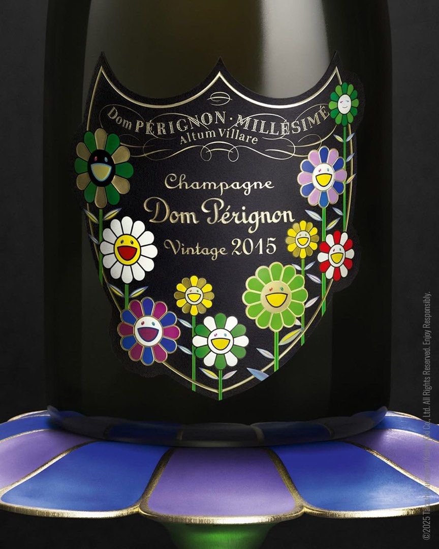 Dom Perignon x Takashi Murakami with Gift Box 香檳王x村上隆Rose