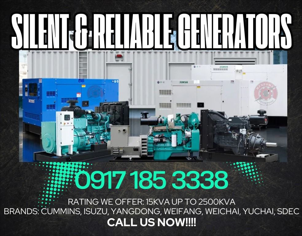 FOR DALE GENERATOR 25KVA 30KVA 50KVA 60KVA 75KVA 100KVA 125KVA 150KVA ...