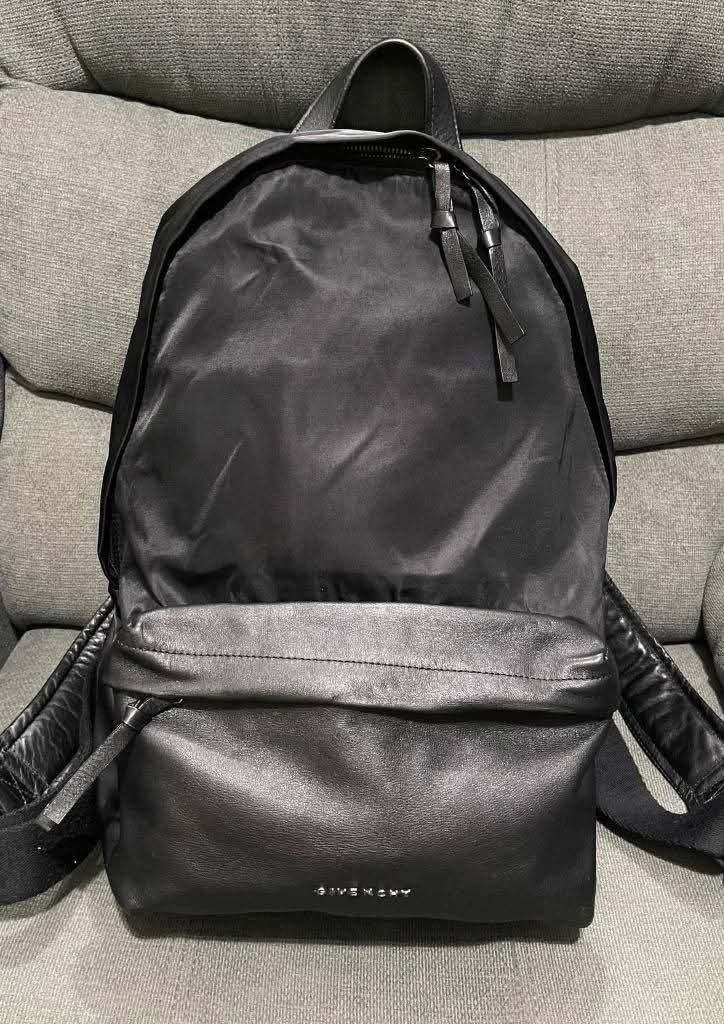 Givenchy Nylon Backpack (Category: Backpacks) located in Quezon City. Submitted by chic.bags (Listing ID 1396066242, Image 1). Description: ykk zip no issue japan preloved actual photo posted mop: gcash.