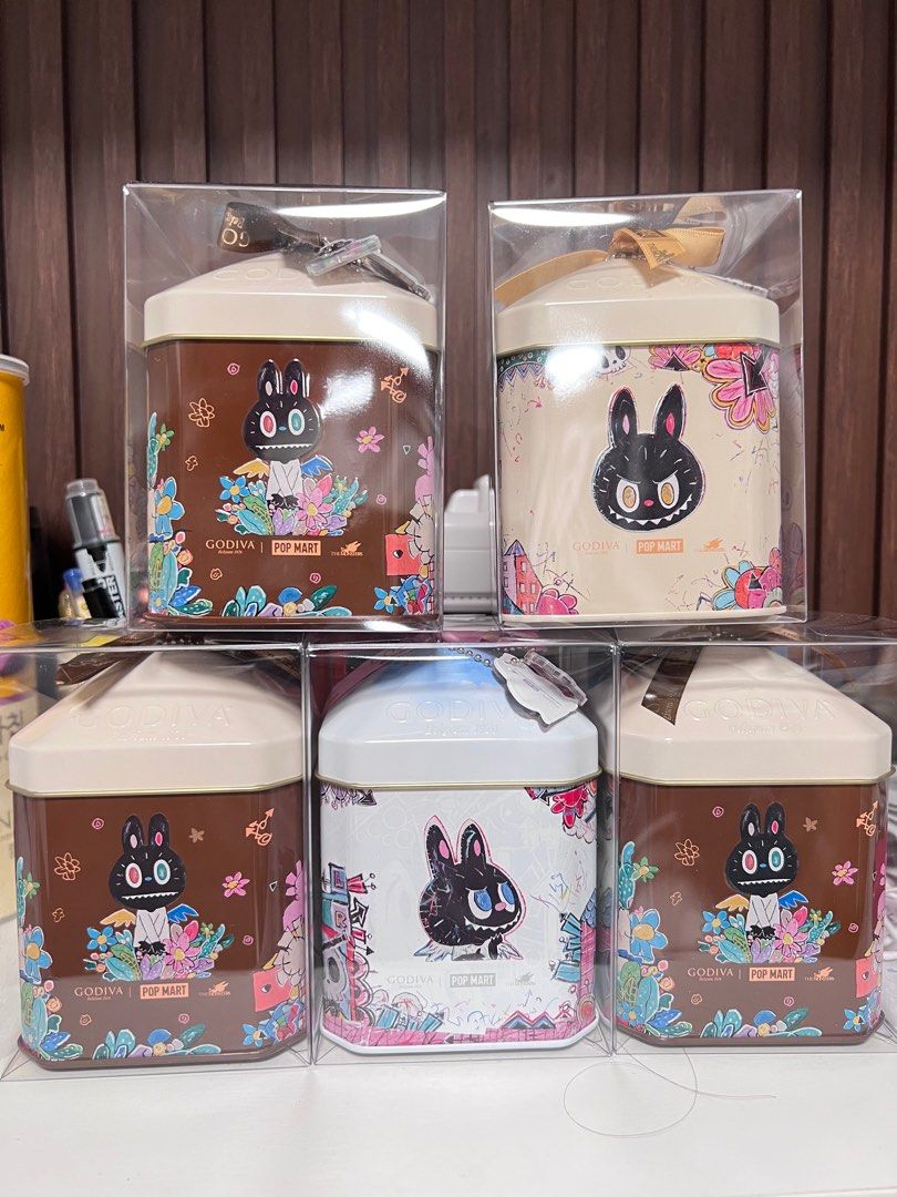 レア‼️GODIVA POPMART Labubuコラボ商品 ギフト 3点セット 現貨
