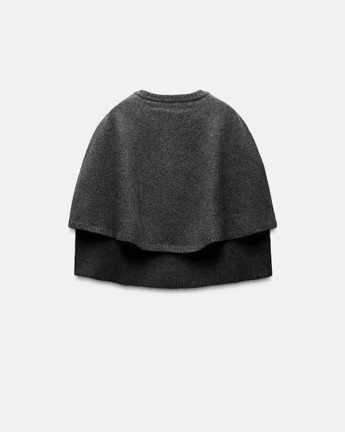 IC: ZARA Knit Cape Jacket (S) (Category: Coats, Jackets and Outerwear) located in Quezon City. Submitted by michaelacd (Listing ID 1395980584, Image 2). Description: I’m thinking of selling this ZARA Knit Cape Jacket size: S (smallest) - brand new with tag - bought this in store for 3,395 - so so nice (and cute!) but I have nowhere to use it pa sayang if matambak lang sa closet. - would rather keep than sell low 🥹 .