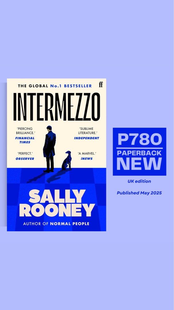 Intermezzo by Sally Rooney (Category: Storybooks) located in Las Pinas. Submitted by bookendsbeginnings (Listing ID 1396080927, Image 1). Description: Check us out on Instagram @bookendsbeginnings 📸.