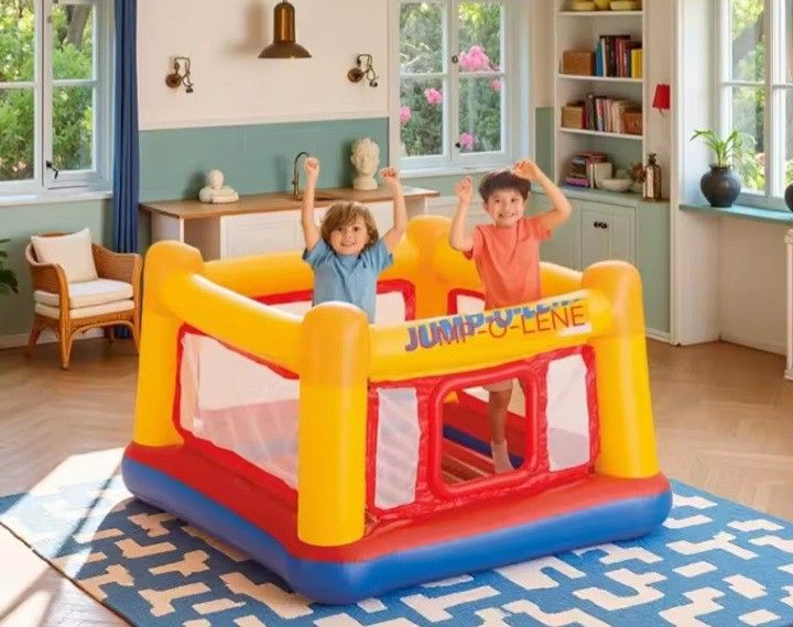 Intex Jump Intex Jump-O-Lene Bouncer, Babies & Kids, Infant Playtime on Carousell