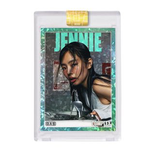 GAS JENNIE トレーディングカード RUBY 韓国音楽 BLACKPINKのジェニ