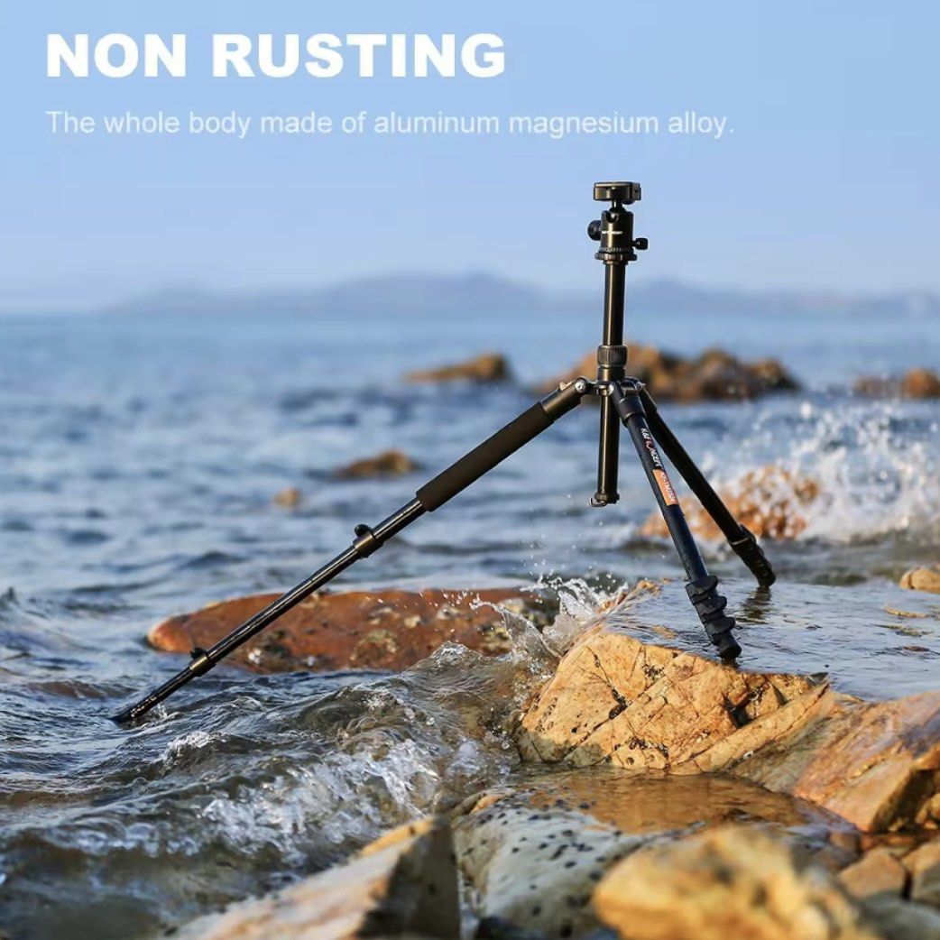 K&F Concept DSLR/MIRRORLESS Tripod (Category: Tripods & Monopods) located in Quezon City. Submitted by jelly_fres (Listing ID 1396070227, Image 2). Description: K&F Concept 62” TM2324 FEATURES: - Lightweight and compact aluminum tripod - 360 panorama ball head - maximum height: 156cm - 10kg load capacity - NON RUSTING (made of aluminum magnesium alloy) - foldable - WITH BAG (check last photo) ⚠️barely used, still in good condition. .