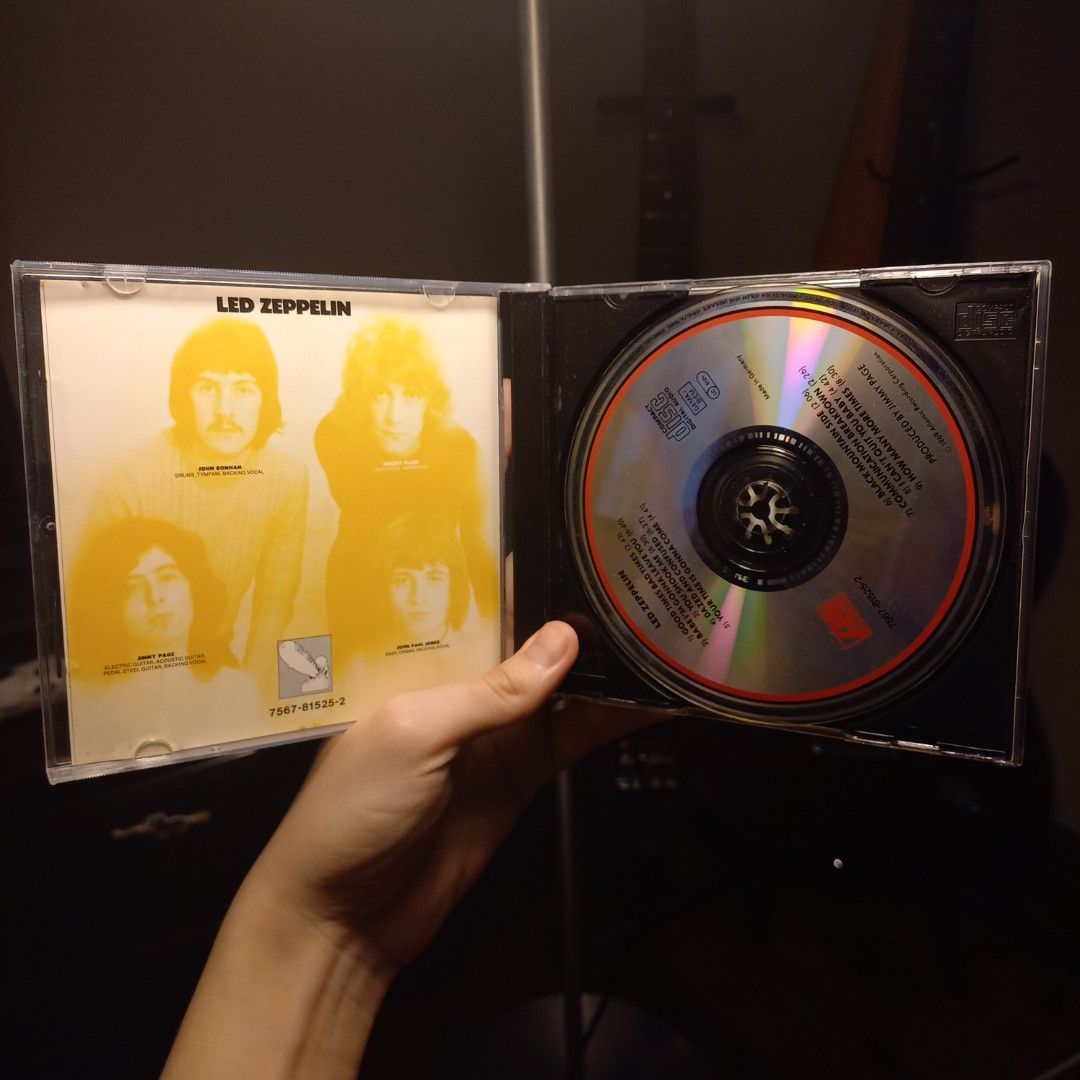 Led Zeppelin - Led Zeppelin I CD (Category: CDs & DVDs) located in Las Pinas. Submitted by jackaloop (Listing ID 1395944940, Image 3). Description: CD is in near mint condition! Feel free to ask for more pictures! JnT / Lalamove / McDonald's Taft or DLSU meetup..
