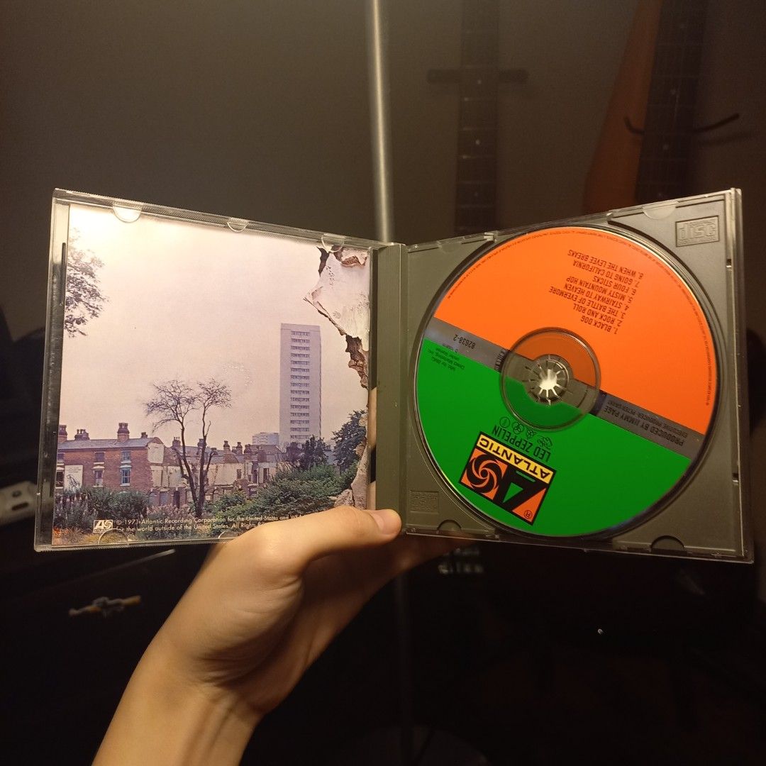 Led Zeppelin - Led Zeppelin IV CD (Category: CDs & DVDs) located in Las Pinas. Submitted by jackaloop (Listing ID 1395944942, Image 3). Description: CD is in very good condition. Feel free to ask for more pictures! JnT / Lalamove / McDonald's Taft or DLSU meetup..