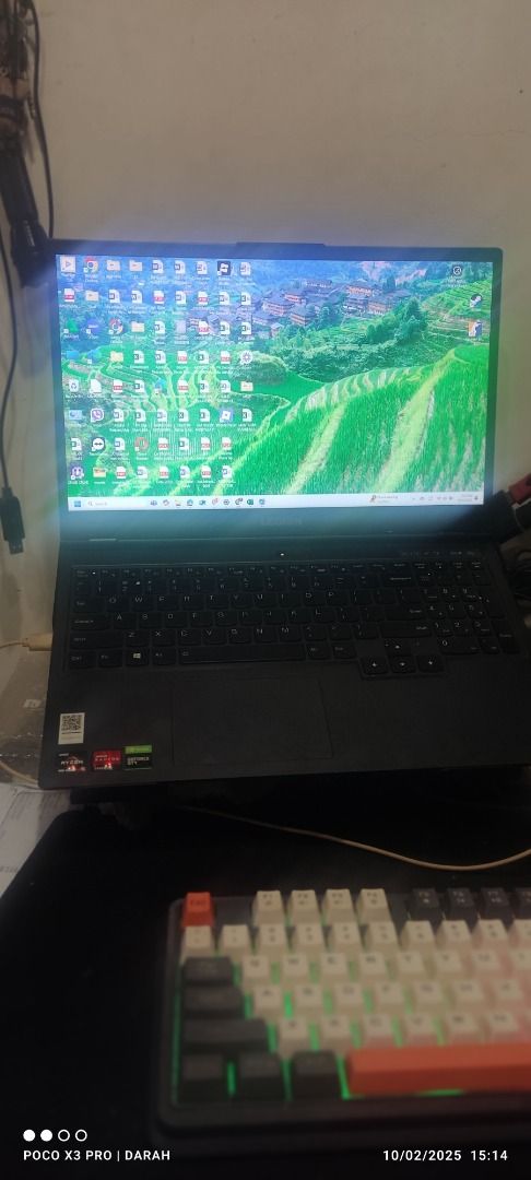 Lenovo Legion 5 (Category: Laptops & Notebooks) located in Carmona. Submitted by darah.tobias (Listing ID 1396027594, Image 3). Description: -2nd hand but still with original mouse and box -very good condition, no issue at all - Ryzen 5, 12gb PM me for more details. .