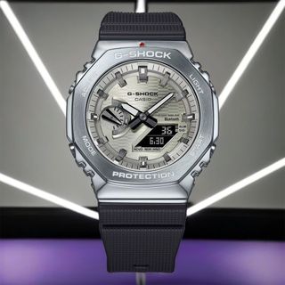 Montres Company 香港註冊公司(32年老店) 卡西歐 CASIO G-SHOCK G SHOCK GSHOCK G-STEEL G STEEL GSTEEL 防震 200米防水 GBM GBM2100 GBM2100A GBM-2100 GBM-2100A GBM-2100A-8 GBM-2100A-8B 銀白黑色 七款色有現貨64214781850753110