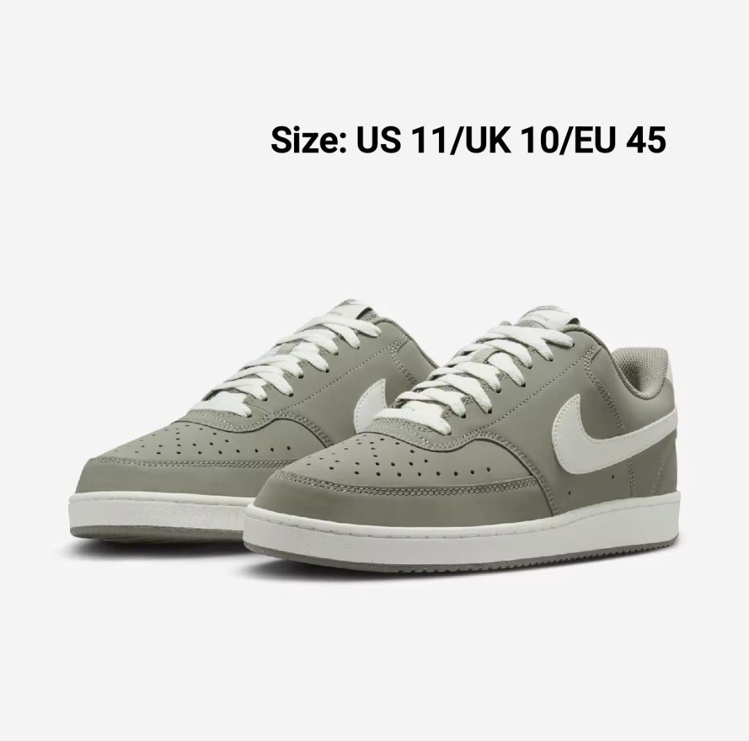 Nike Men #39 s Court Vision Low Shoes Light Army Men #39 s Fashion Footwear