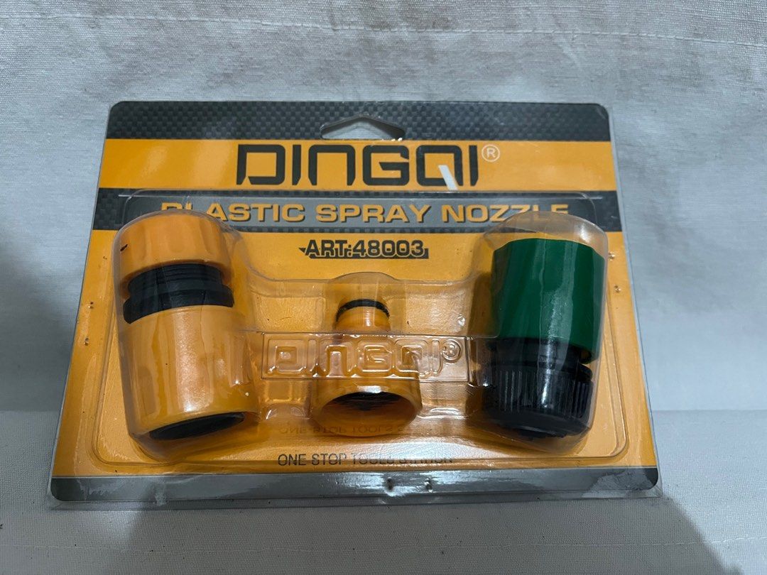 Plastic Spray Nozzle (Category: Hose and Watering Devices) located in Antipolo. Submitted by gettinghooked (Listing ID 1396027879, Image 1). Description: With adaptor.