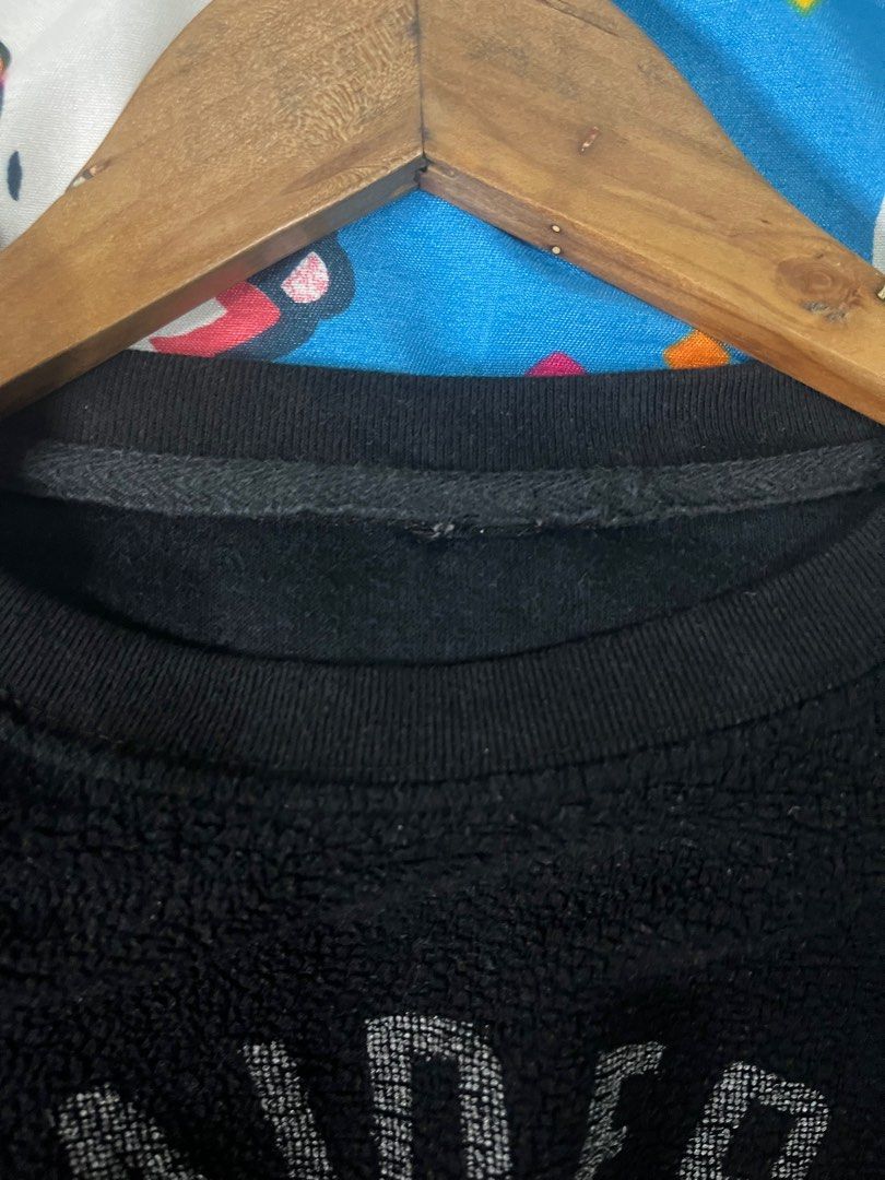 Raiders Football Sweatshirt (Category: Coats, Jackets and Outerwear) located in Tayabas. Submitted by mandothriftss (Listing ID 1396012812, Image 3). Description: - Black Raiders Football sweatshirt - Features Raiders logo and "RAIDERS FOOTBALL SINCE 1960" print - Size: S (W22 L25) - Made in China - Material: 60% cotton, 40% polyester -issue cut neck tag.
