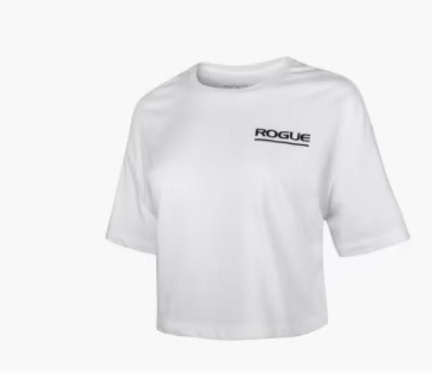 Rogue Crossfit Crop Shirt (Category: Shirts) located in Paranaque City. Submitted by chnsells (Listing ID 1396044694, Image 3). Description: Brand New Available in army green and white Bought from US RFS - I want a larger size.