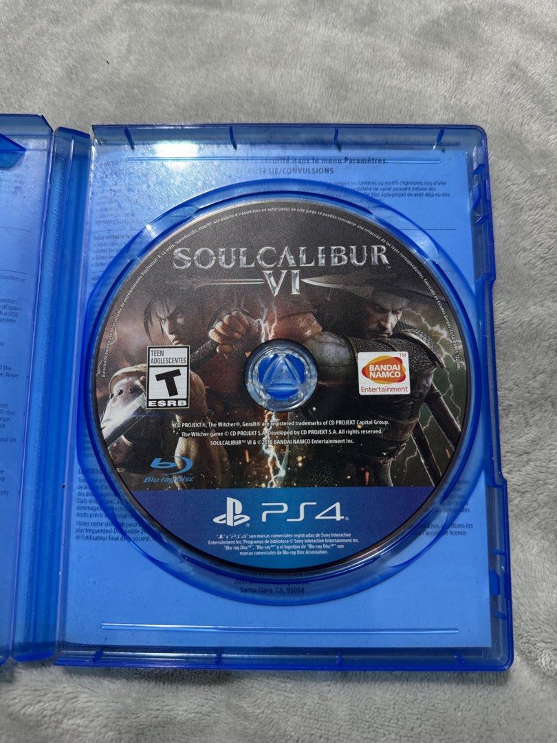 Soul Calibur 6 PS4 CD (Category: PlayStation) located in Pasig City. Submitted by robbiseraphin (Listing ID 1396039031, Image 2). Description: Selling: Soul Calibur VI for the ps4 (compatible with ps5 unit) Item is in Pasig for only 700 php ♥️ —— PM on Facebook or text me at 09150578164 for any questions! .