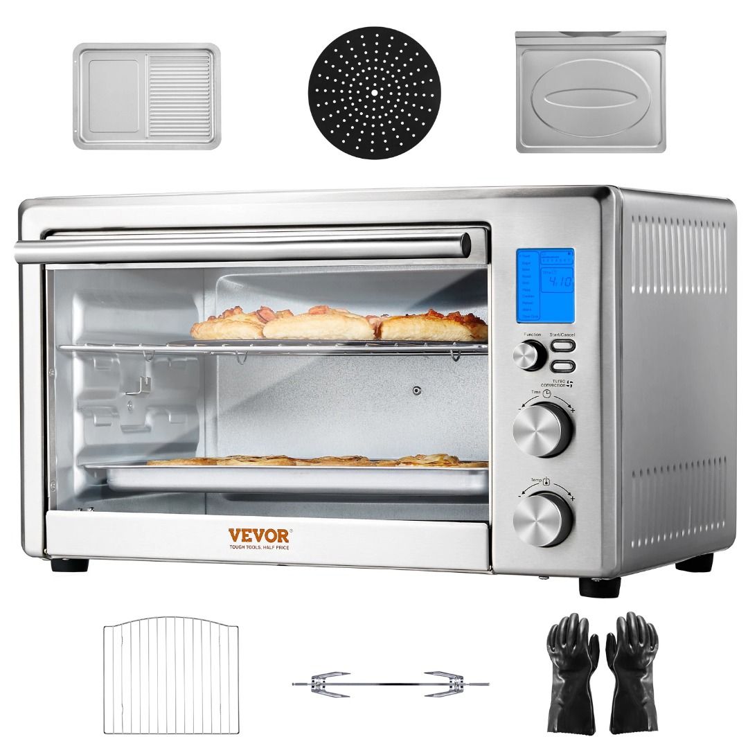 SucceBuy10-IN-1 Convection Oven, 28L/29.6Qt Multifunctional ...